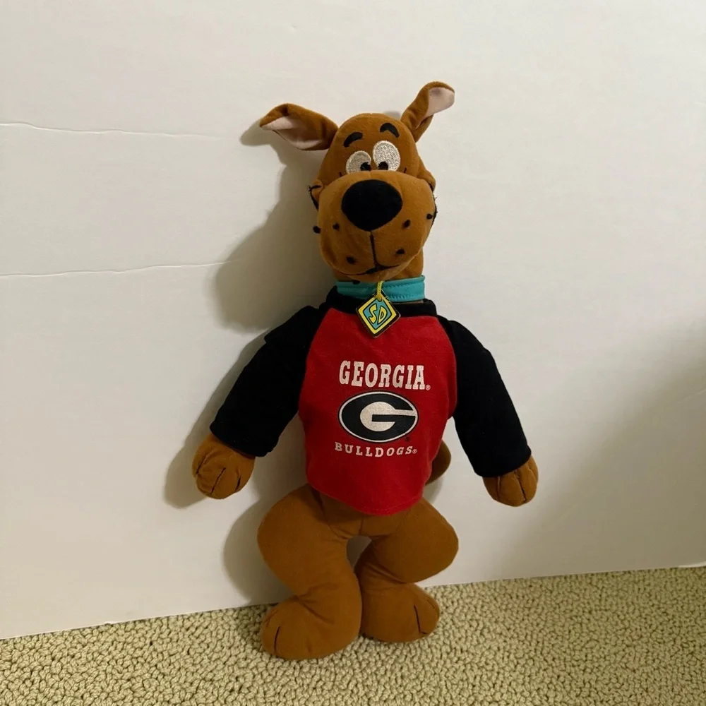 Scooby Doo Georgia Bulldogs Dog Plush‎ Toy - 17 inches